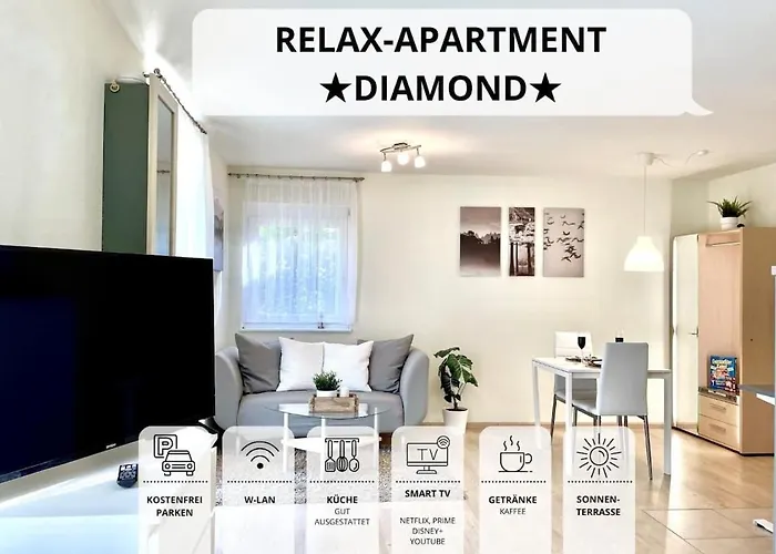 Relaxapartments Black Forest Diamond Direkt An Der Hornberger Freilichtbuehne - Sonnenterrasse Mit Blick Auf Das Hornberger Schloss, Schnelles Internet, Fuer Bis Zu 2 Personen